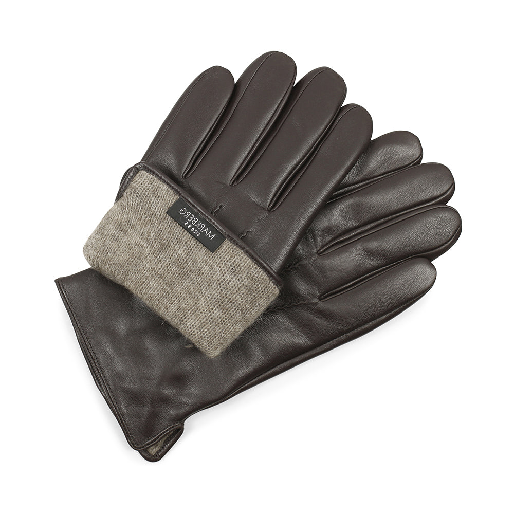 herren handschuhe touch HarveyMBG Glove Herrenhandschuhe mit Touch-Funktion. Braun. Lederhaut. – Ermidio
