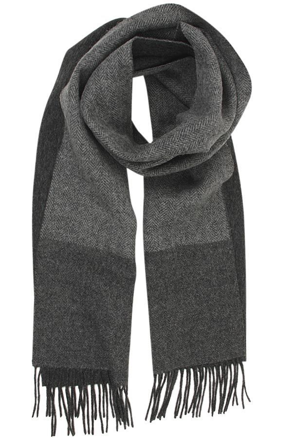 Klassisk halstørklæde til mænd og kvinder. 100% uld.