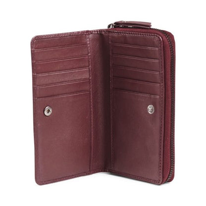 Wallet BayMBG Wallet. Burgundy. Leather. Markberg