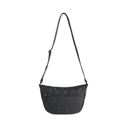 CasieMBG Large Crossbody. Unisex. Black. Recycled polyester. Markberg