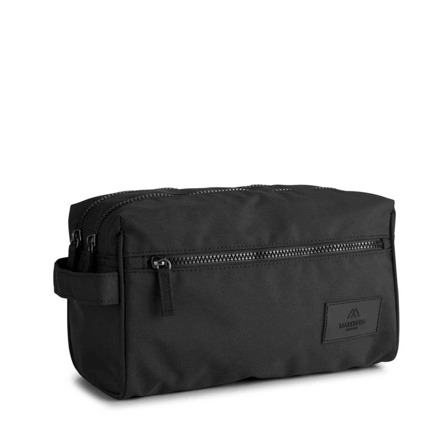 JosephineMBG Large. Toiletry bag in 100% recycled polyester for him and her. Black. Markberg