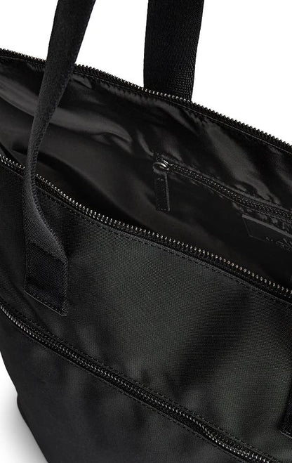 CommuteMBG Shopper. Unisex. Black. Recycled polyester. Markberg