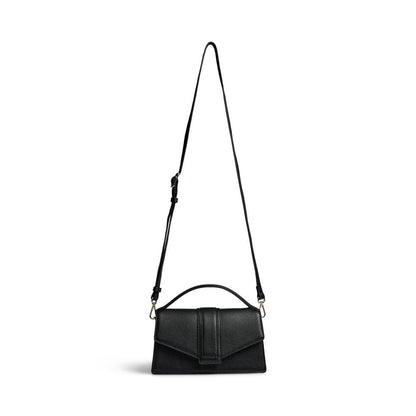 ZoeMBG crossbody bag. Black and gold. Leather. Markberg