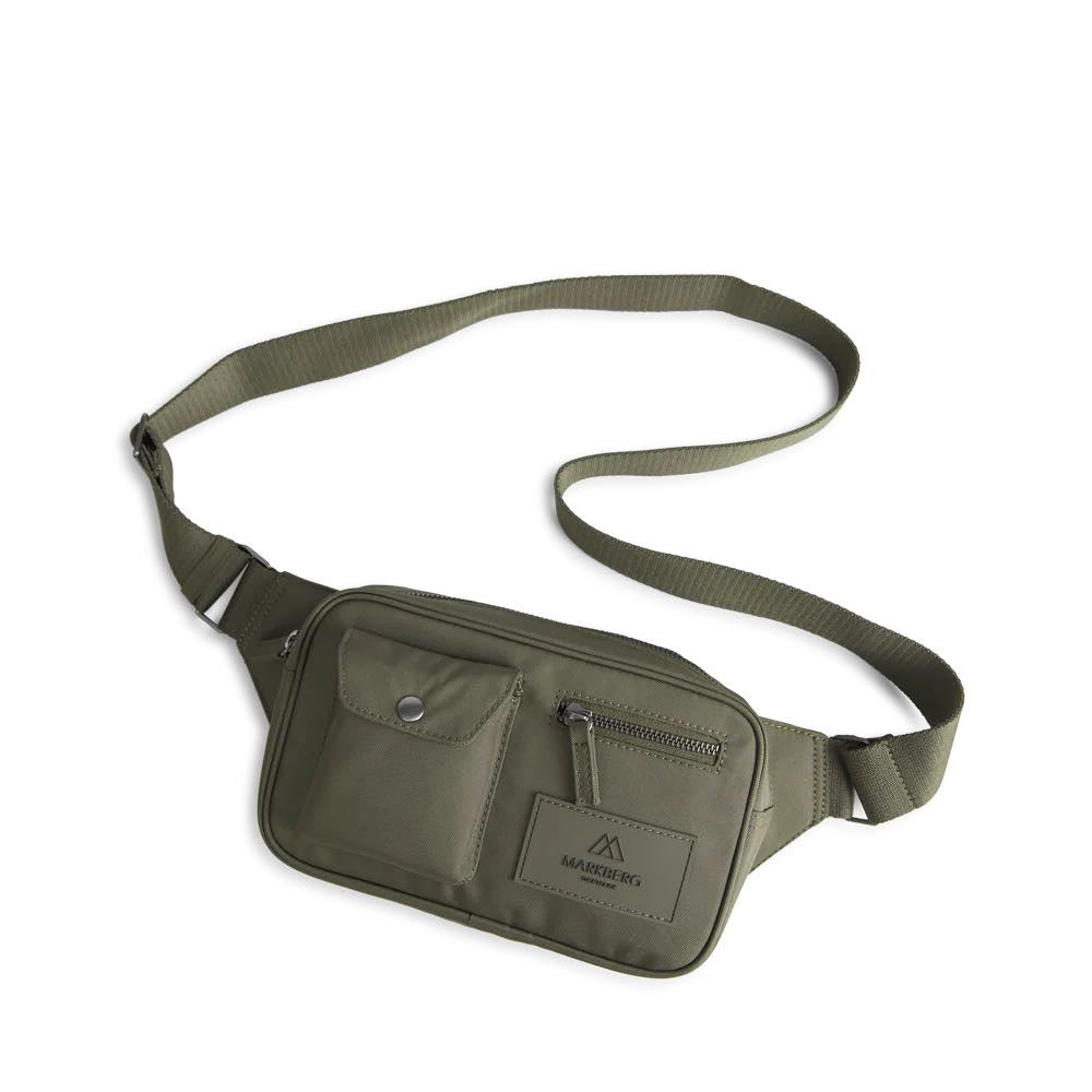 DarlaMBG belt bag for him and her. Monochrome green olive. Markberg