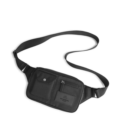 DarlaMBG belt bag for him and her. Unisex. Monochrome black. Markberg