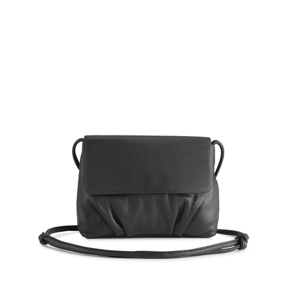 CarrieMBG lille crossbody lædertaske. Sot. Markberg