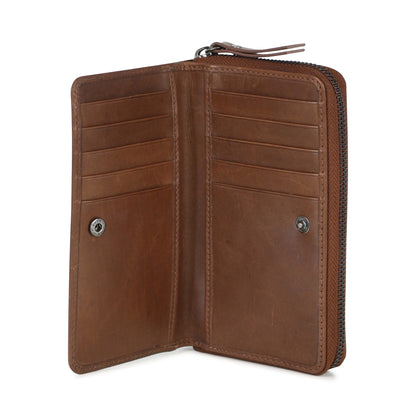 Wallet BayMBG Wallet, antique. Chestnut. Leather. Markberg.