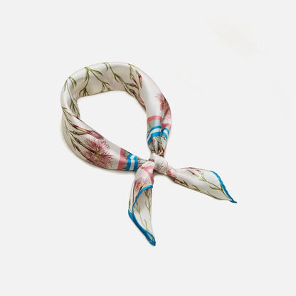 Nellike silketørklæde til kvinder. 100% silke