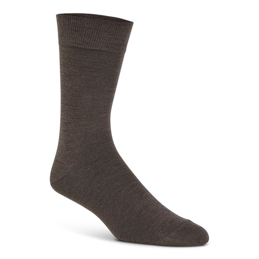 Men's socks Double Soft ankle socks. Earth brown. The KT stocking