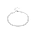 Joy Waterproof Snake bracelet 4mm. Silver plating. Danish Copenhagen