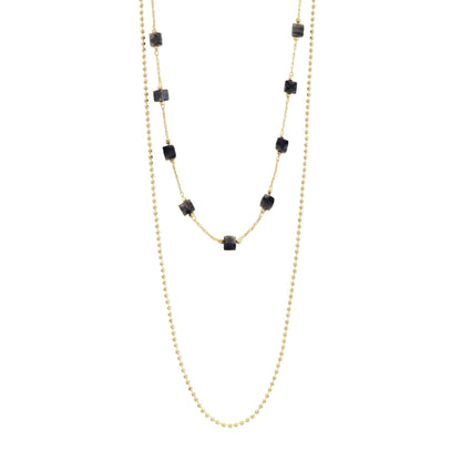 Theodora Chain halskæde. Prelayeret. Guldbelagt. Dansk Copenhagen. 